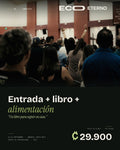 Entrada General + Alimentación (3 tiempos) + Libro